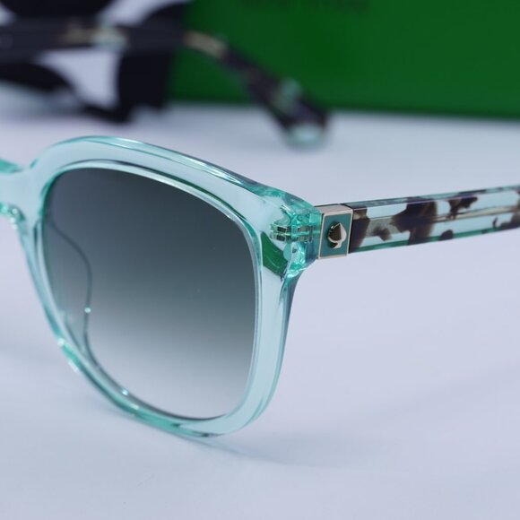 Kate Spade GWENITH/S 0ZI9 9K Square Sunglasses - Teal/Green main image 6